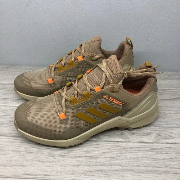 New Adidas Terrex Swift R3 Beige Tone Hiking Shoes GZ0359 Men 10.5 - Picture 2 of 7